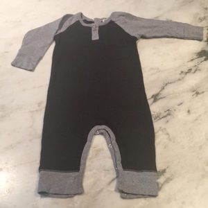 Monica + Andy cotton one- piece outfit